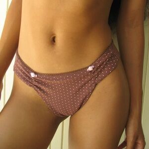 Frankie's Bikinis Dawson Terry Cheeky Bikini Bottom